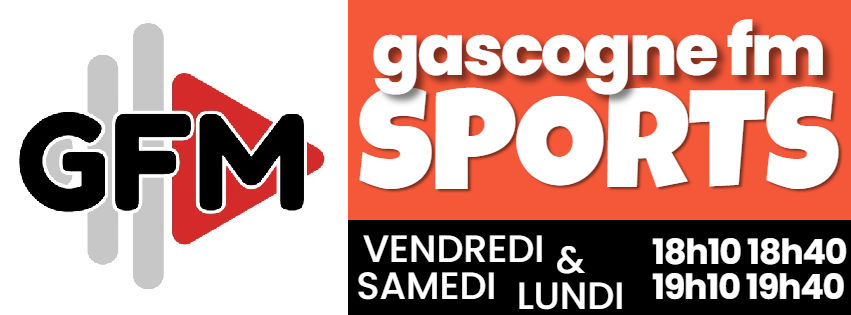 Bannière de l'émission Gascogne FM Sport