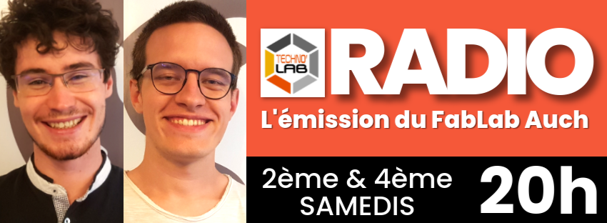 Bannière de l'émission TechnoLab'Radio