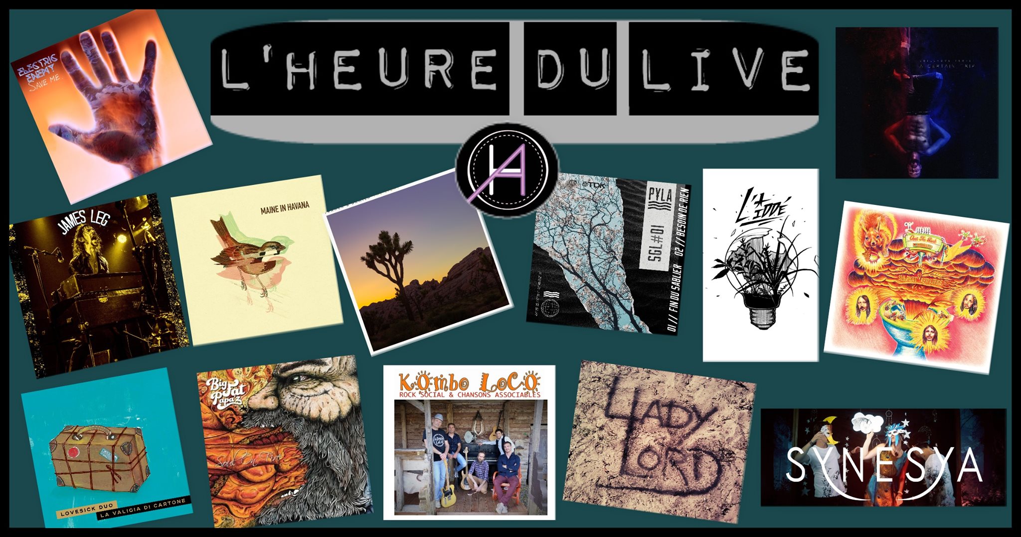 Bannière de l'émission Heure du live
