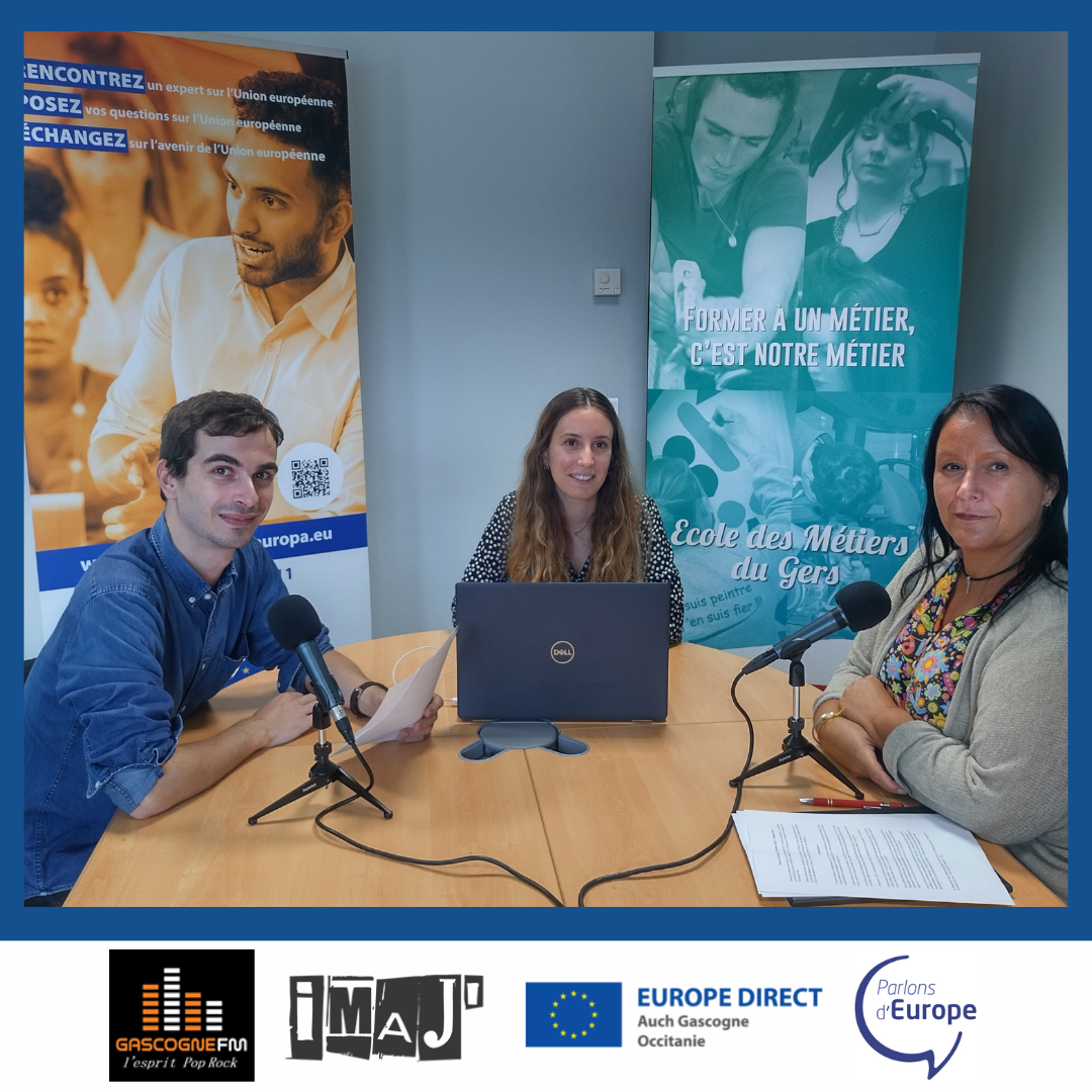 Bannière de l'émission PARLONS D'EUROPE