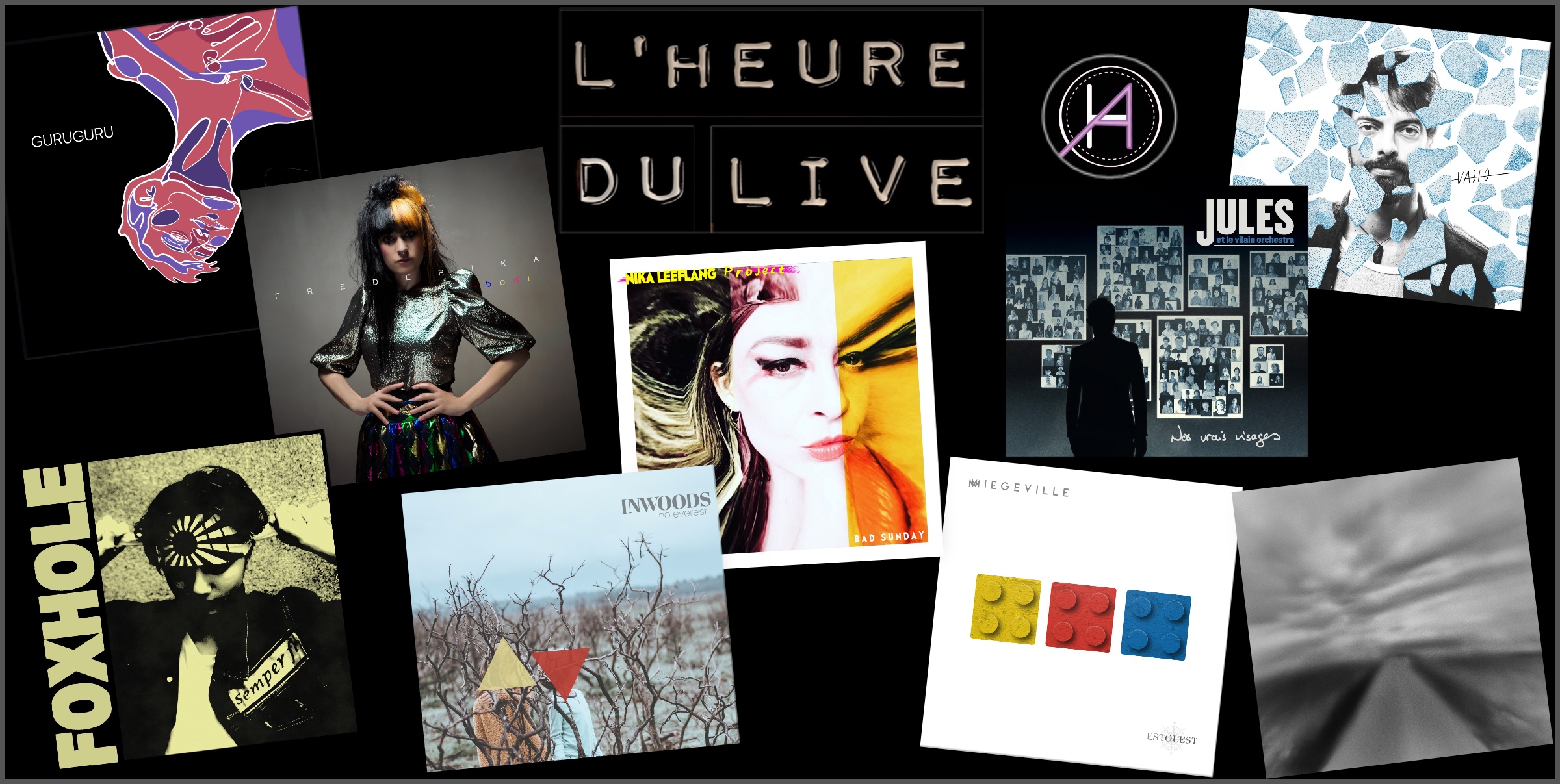 Bannière de l'émission Heure du live