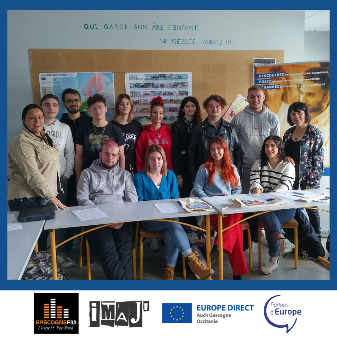 Bannière de l'émission PARLONS D'EUROPE