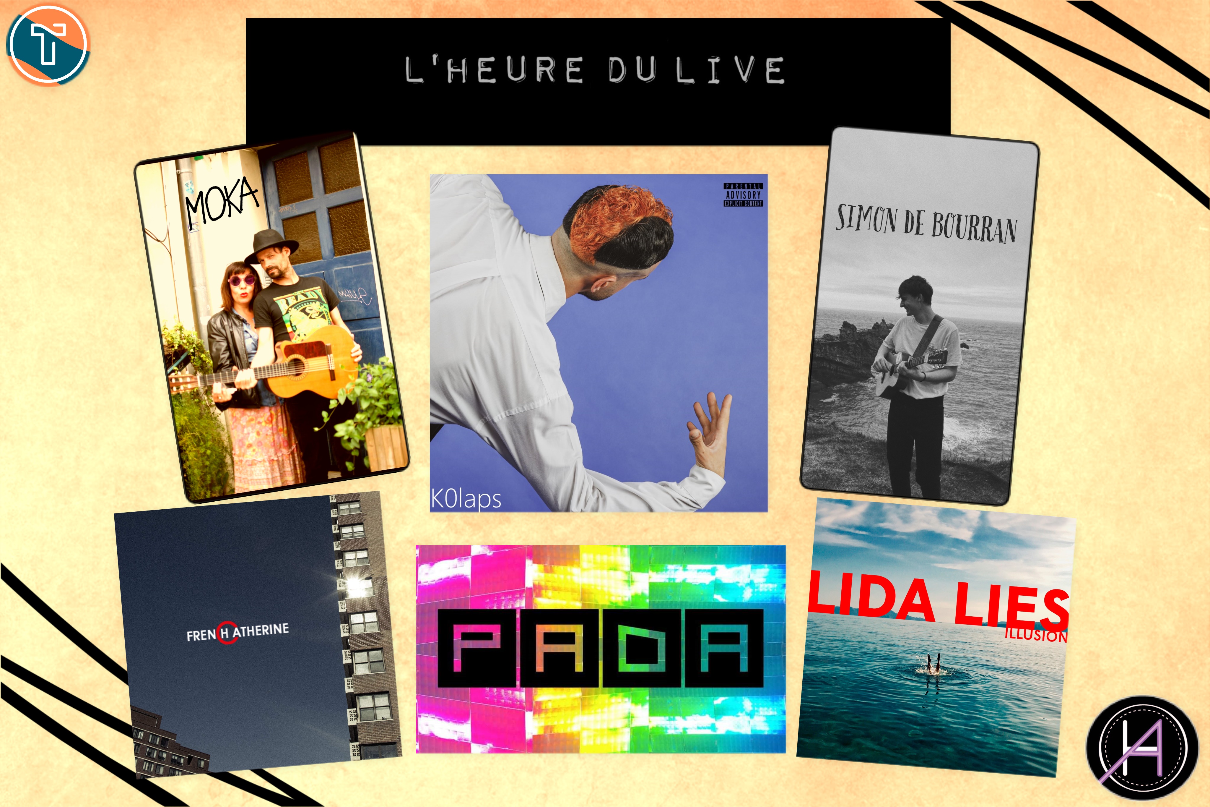Bannière de l'émission Heure du live